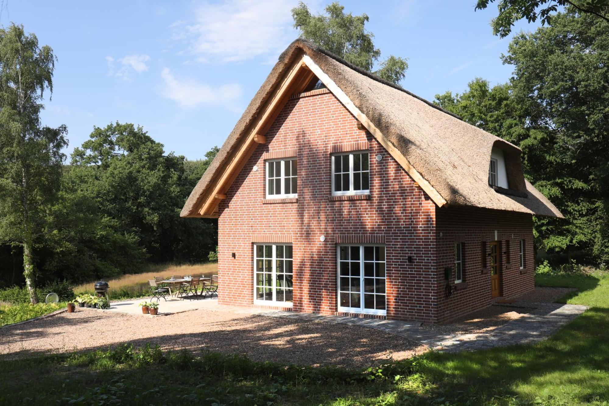 Reetdachhaus In Der Bremer Schweiz Exterior photo